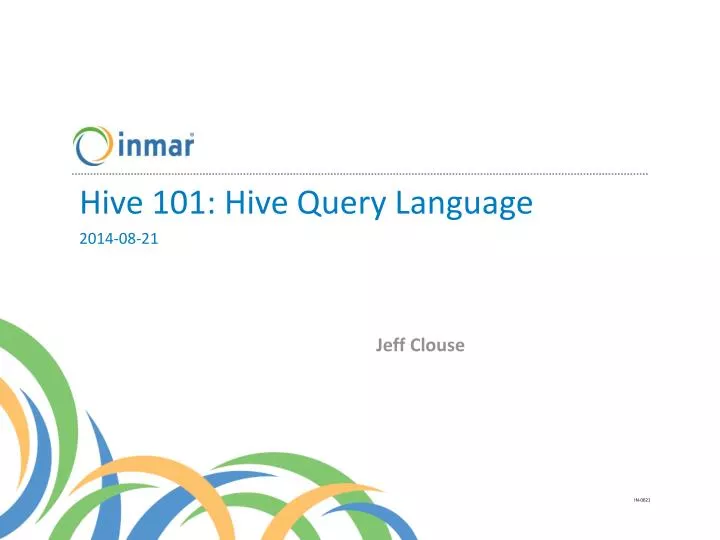 hive 101 hive query language