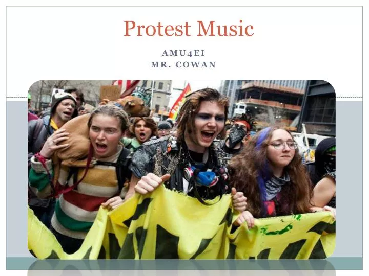 protest music
