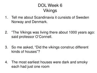 DOL Week 6 Vikings