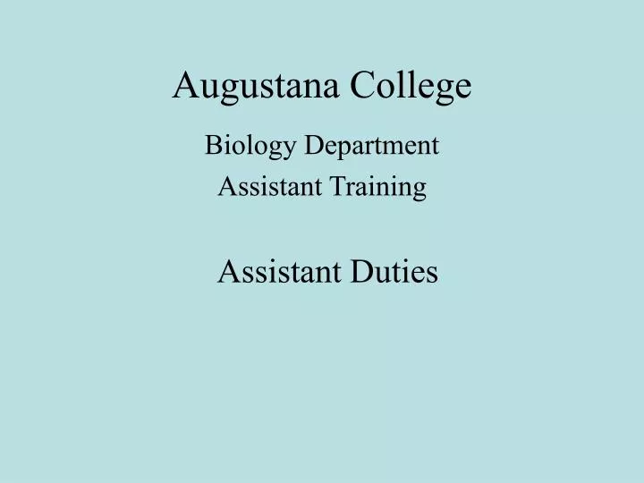 augustana college