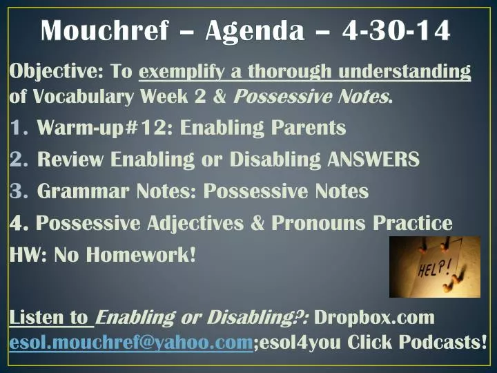 mouchref agenda 4 30 14