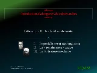 ara 1002 introduction la langue et la culture arabes cours 9