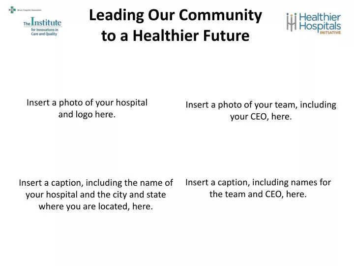 leading our community to a healthier future