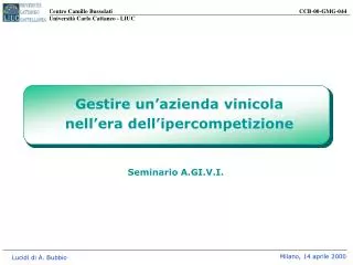 seminario a gi v i