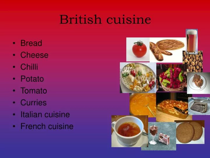 british cuisine