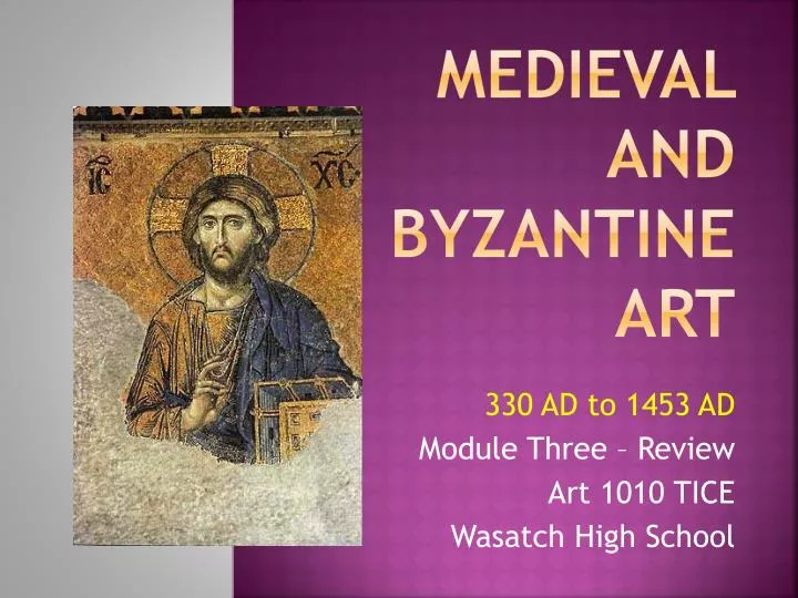 medieval and byzantine art