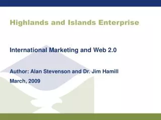 Highlands and Islands Enterprise