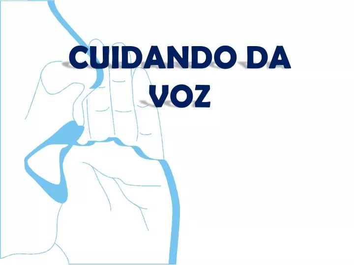 cuidando da voz