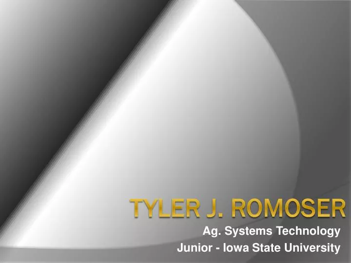 ag systems technology junior iowa state university
