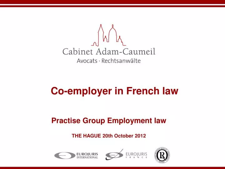 co employer in french law