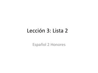 lecci n 3 lista 2