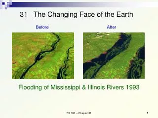 31 The Changing Face of the Earth