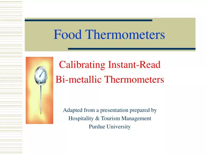 food thermometers