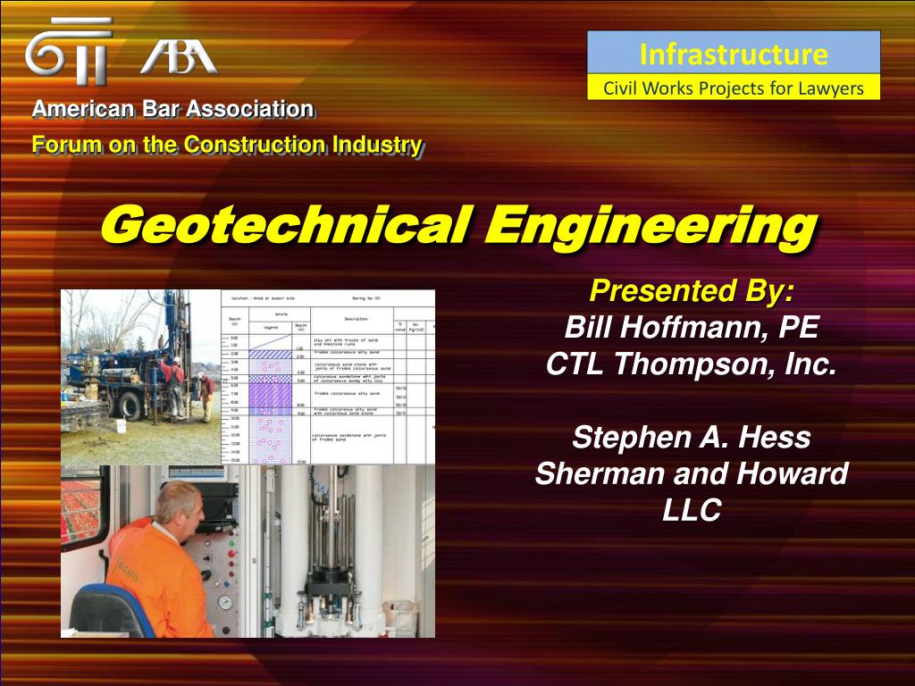 PPT - Geotechnical Engineering PowerPoint Presentation, free download ...