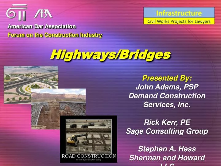 highways bridges