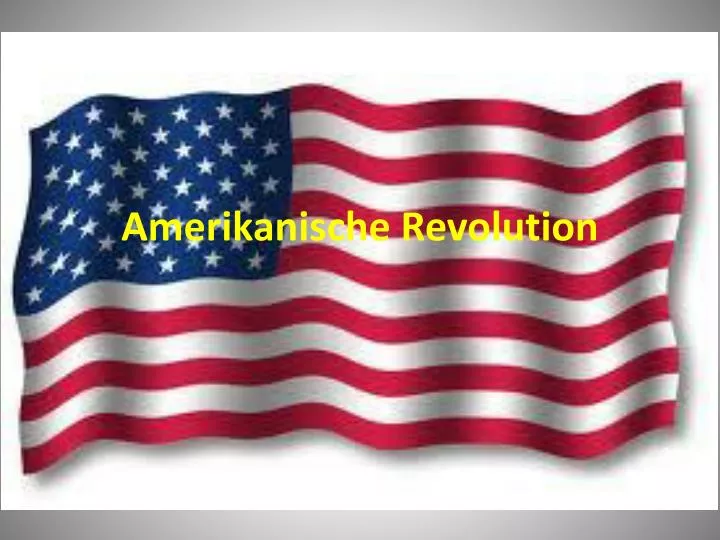 amerikanische revolution