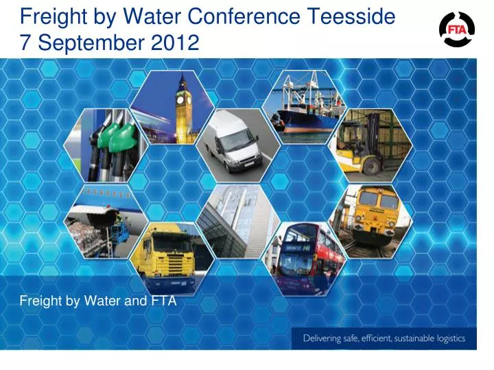 freight by water conference teesside 7 september 2012