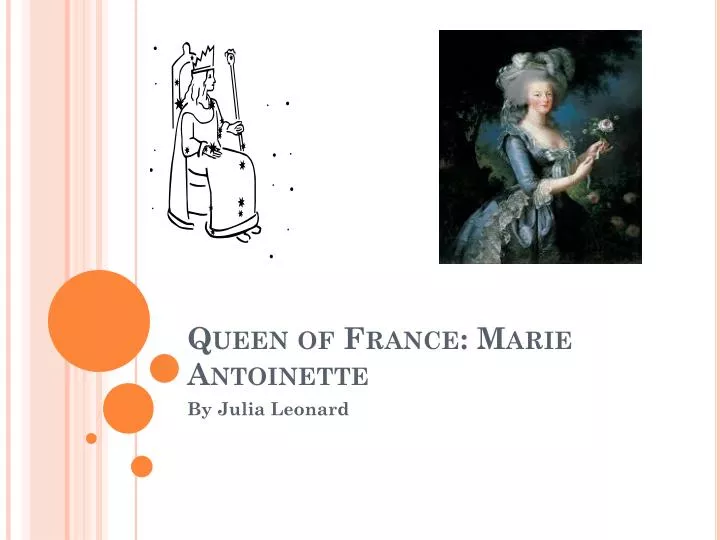 queen of france marie antoinette