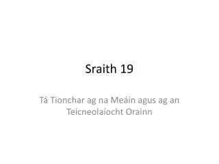 sraith 19