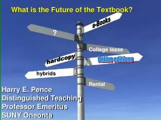 What is the Future of the Textbook?
