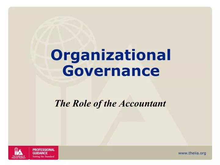 organizational governance