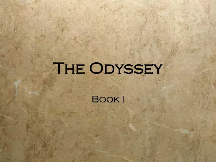 the odyssey