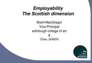 Employability The Scottish dimension
