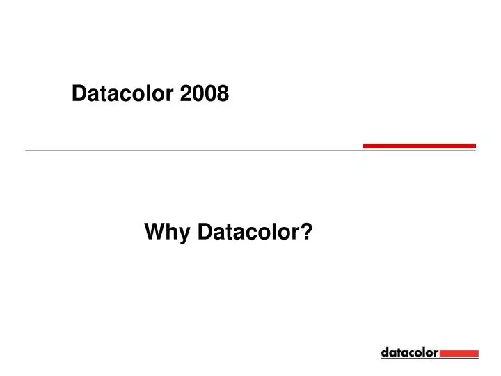 datacolor 2008