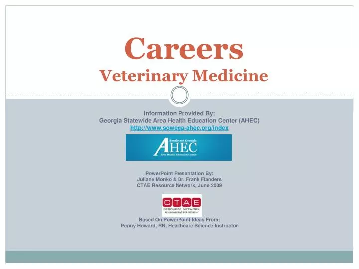 careers veterinary medicine