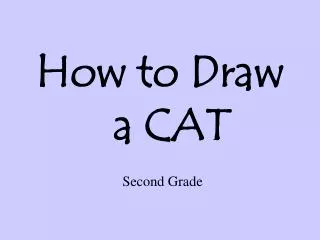 How to Draw a CAT