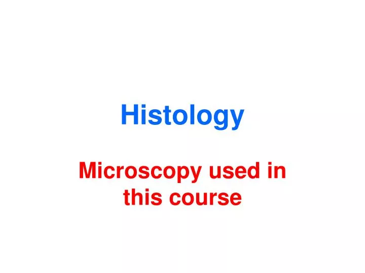 histology