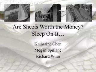 Are Sheets Worth the Money? Sleep On It…