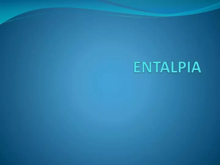 entalpia