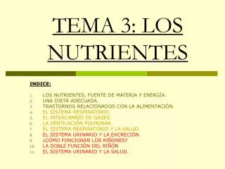 tema 3 los nutrientes