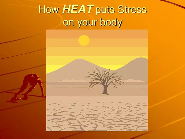 how heat puts stress on your body