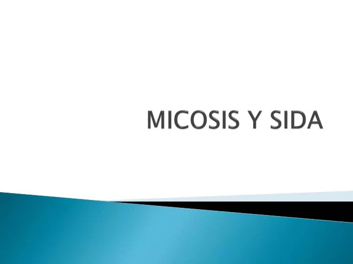 micosis y sida