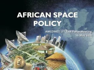 Draft African Space Policy