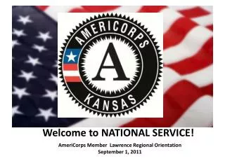 Welcome to NATIONAL SERVICE!