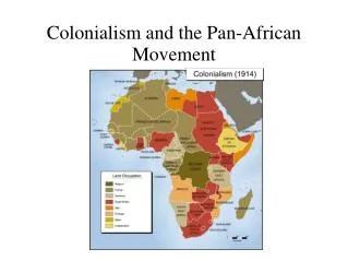 Colonialism and the Pan-African Movement