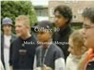 college 10