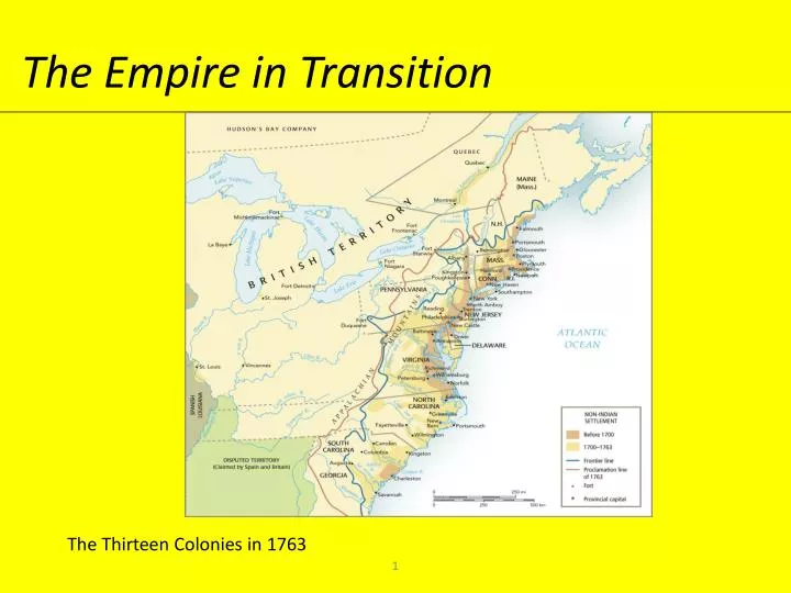 the empire in transition