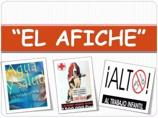 el afiche