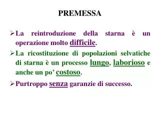 premessa