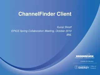 channelfinder client