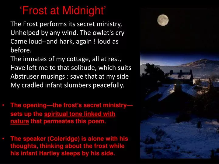 frost at midnight