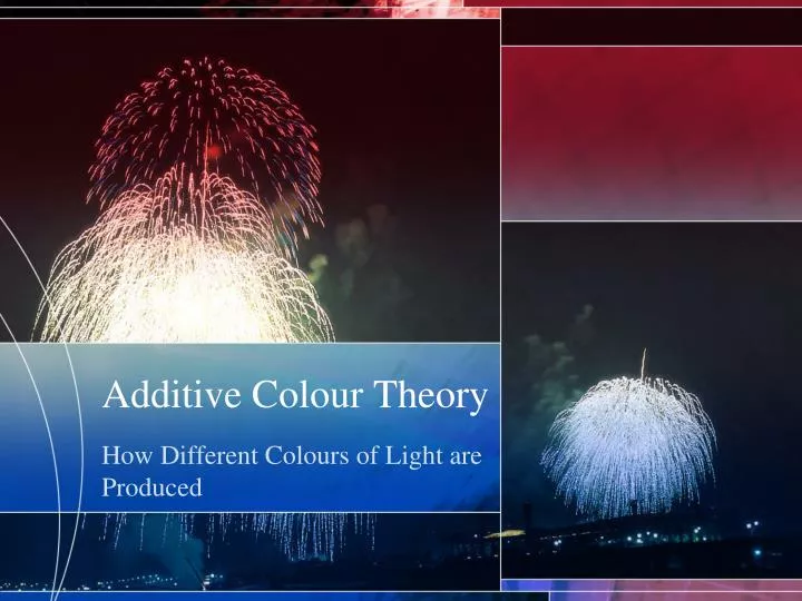additive colour theory