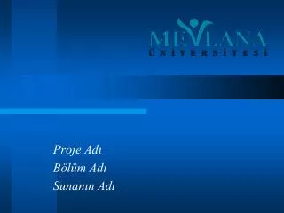 proje ad b l m ad sunan n ad