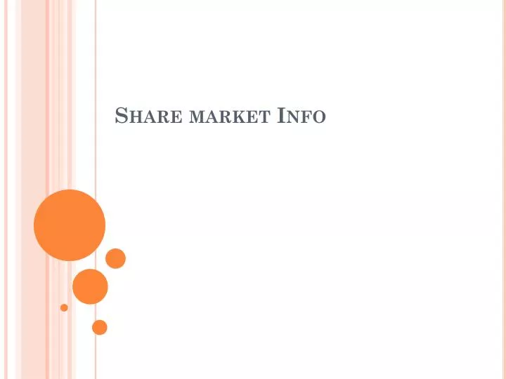 share market info