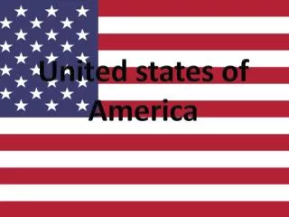 United states of America