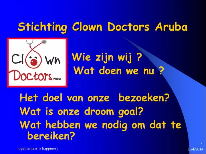 stichting clown doctors aruba